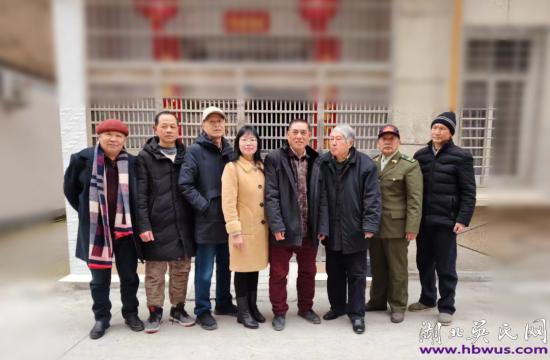 吳光榮、吳大爽等蒞訪吳大升先生