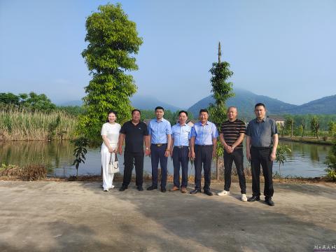 吳合林會(huì)長一行到金色莊園和誠建工程擔(dān)保公司調(diào)研