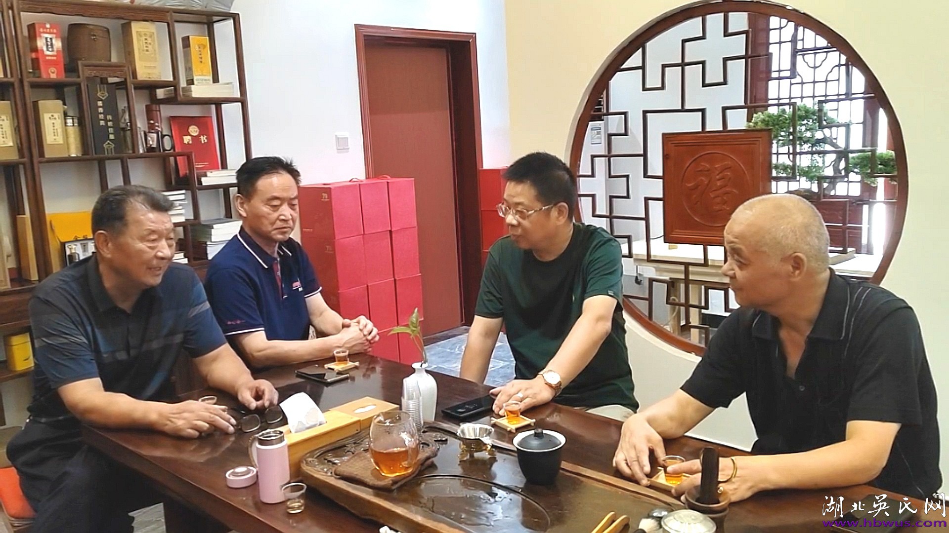 湖北吳氏歡迎田禾先生到訪交流