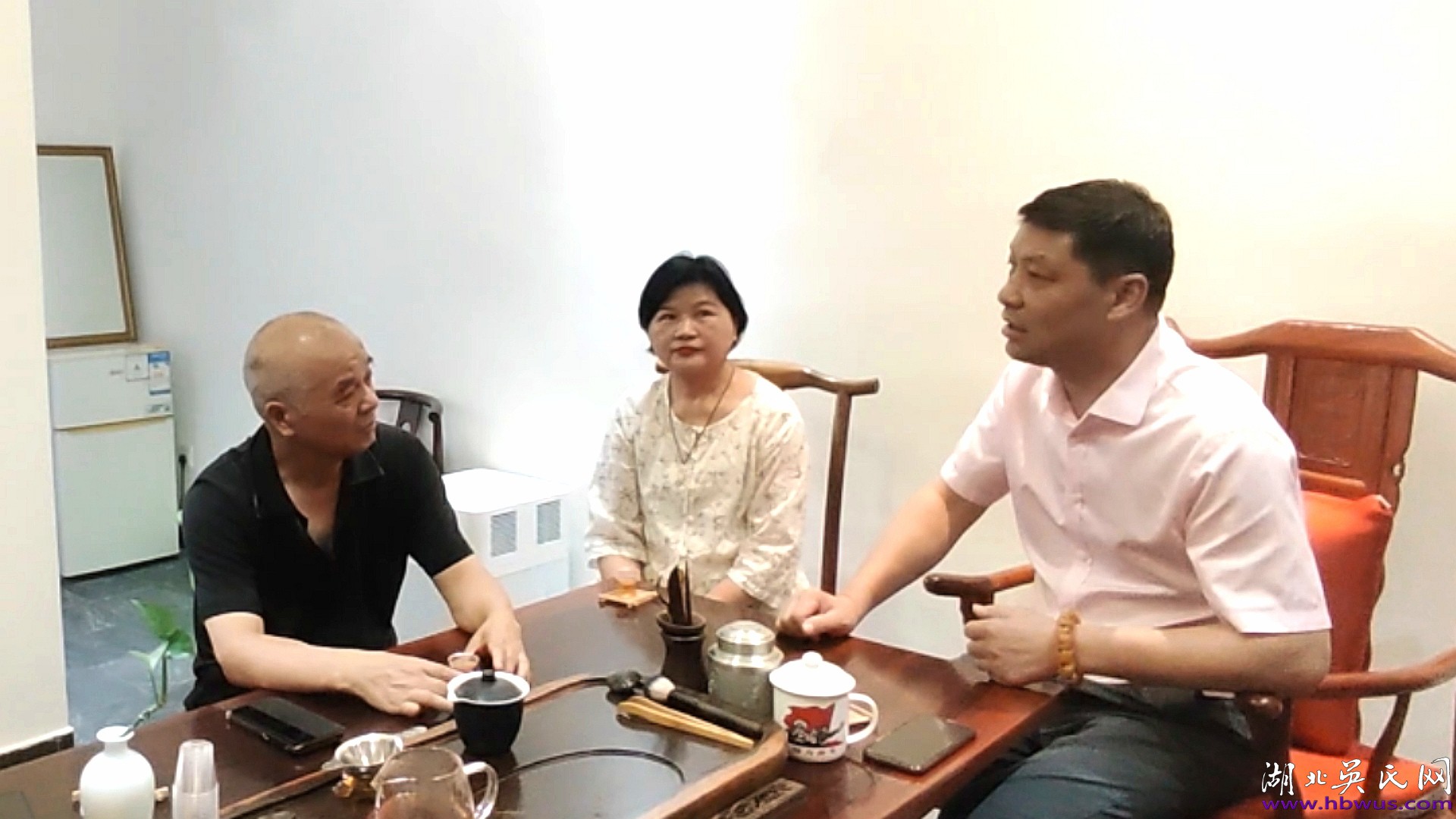 湖北吳氏歡迎田禾先生到訪交流