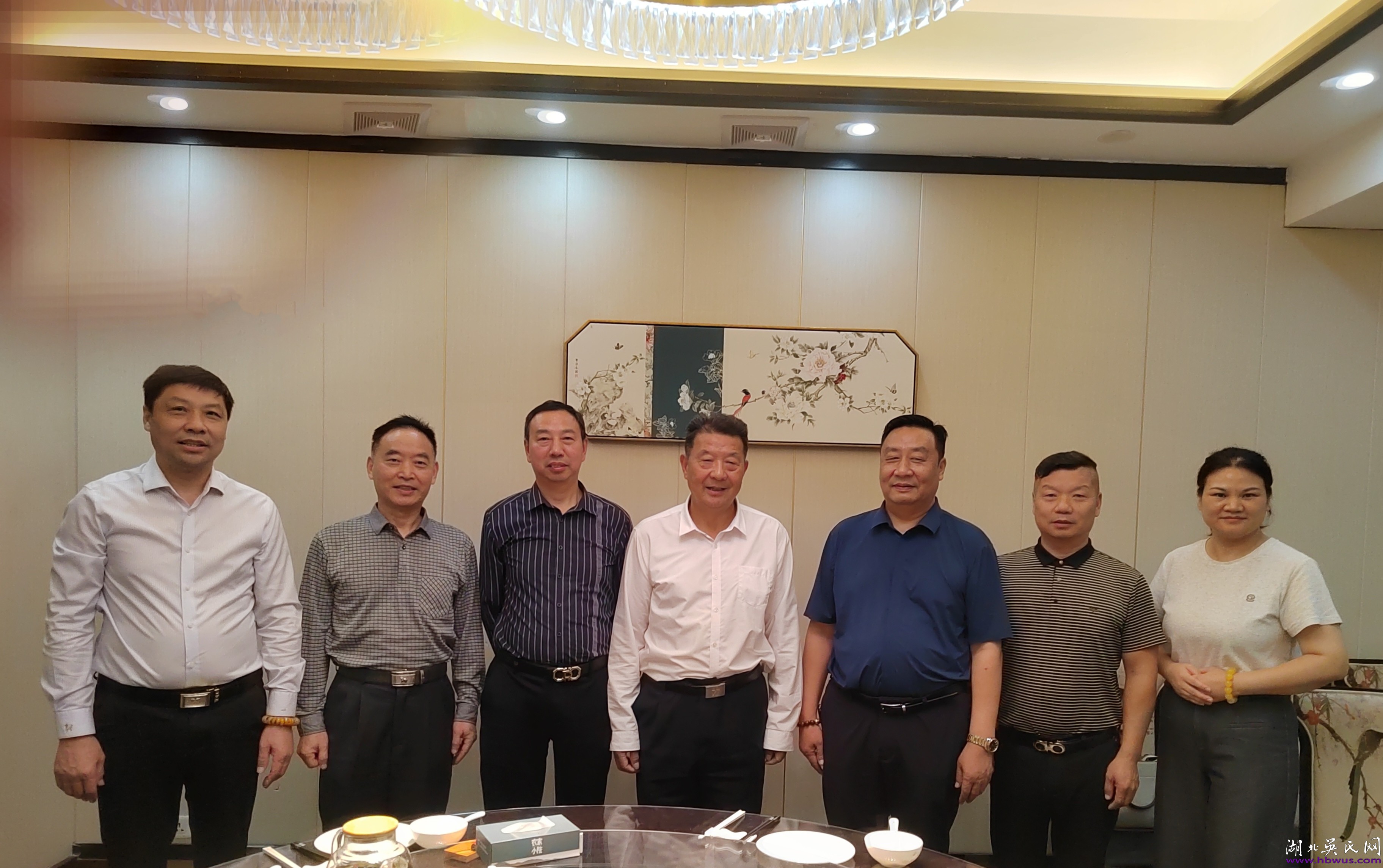 吳合林會(huì)長一行前往仙桃考察走訪